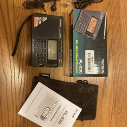 Tecsun PL-330 Shortwave AM/FM DSP Single Side Band Receiver Complete w/Box