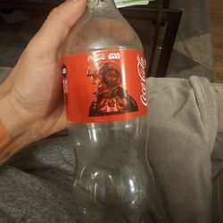 Tie Fighter 20oz Coke Bottle (Empty)