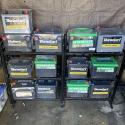 Car batteries