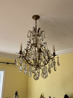 Antique Brass Chandelier