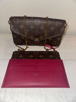 Louis Vuitton Félicie Pochette Monogram Chain Bag