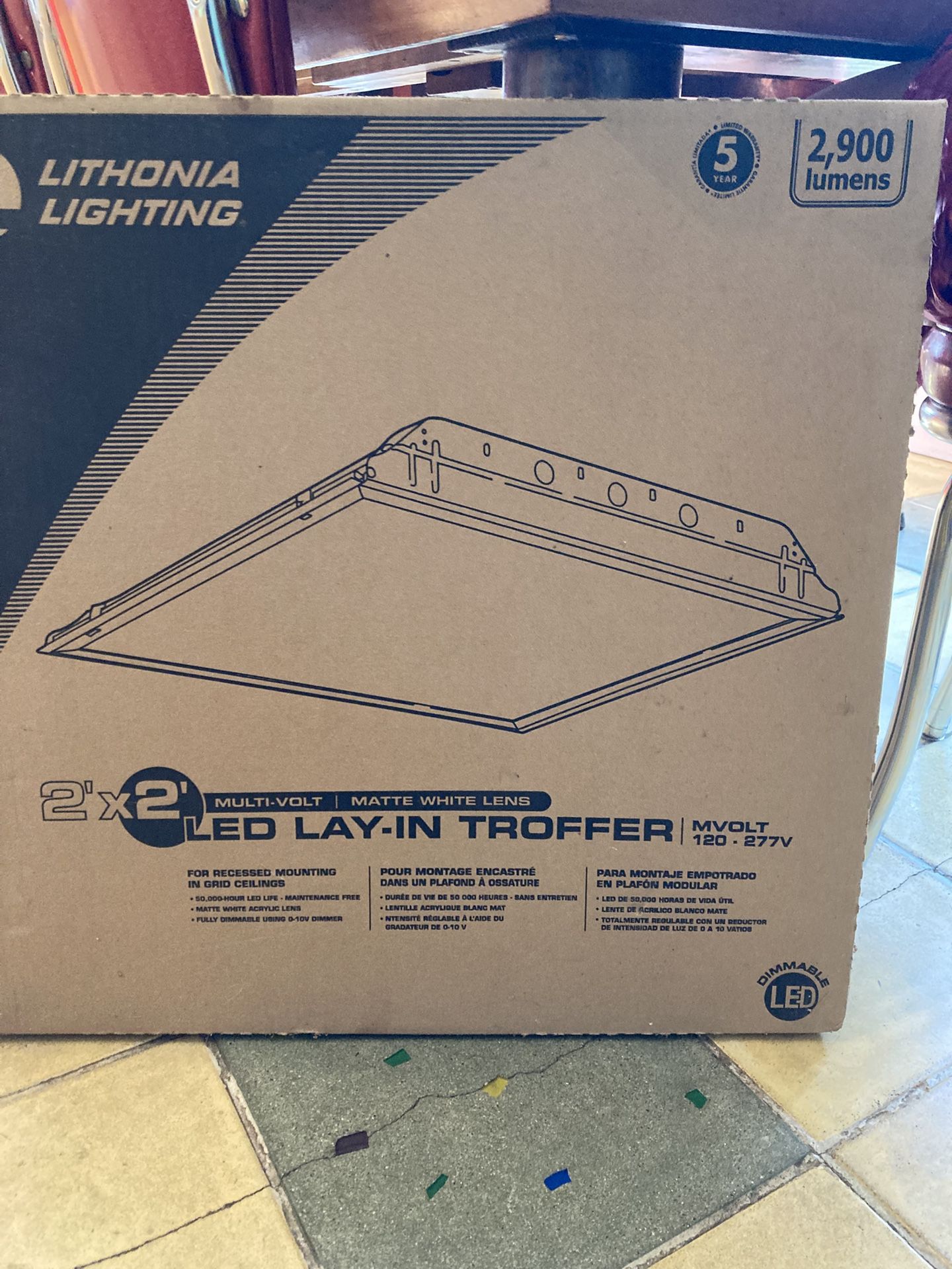 Lithonia Lighting LED Lay-In Troffer