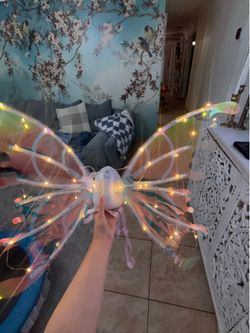 Electric Light Up Fairy Butterfly Wings Music-Playing