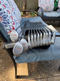 Vintage Titleist Acushnet AC-108 RH REG 13pc set: 2-PW Irons + 1/3/5W + Putter