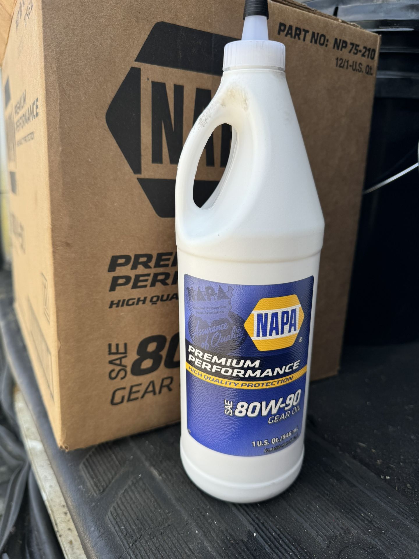 Napa High Performance 80w90 Gear Oil