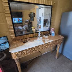 $250 console table marble top vaughan benz los angeles 