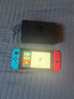 Nintendo Switch HAC-001(-01) Handheld Console Read!