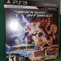 BRAND NEW SEALED Tekken Hybrid PS3-Sony PlayStation 3-2011 GAME AND MOVIE