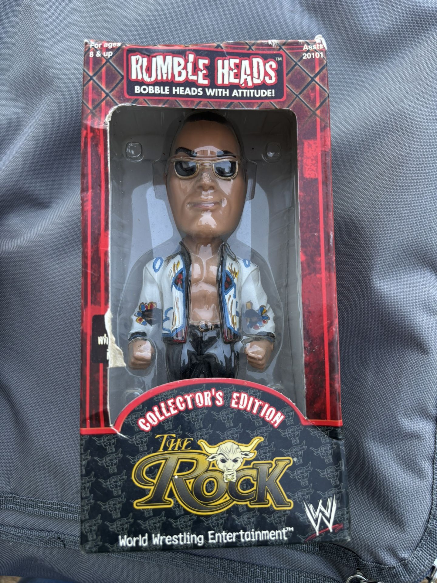 Vintage “The Rock” Dwayne Johnson Bobblehead