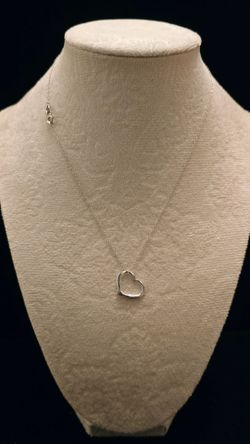 925 Sterling Silver "Heart" Pendant with Sterling Silver Chain
