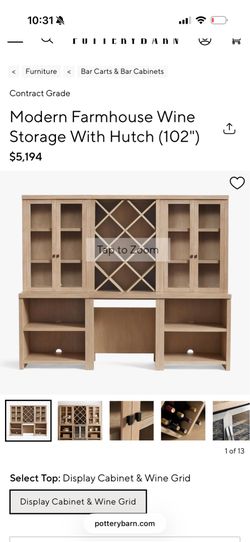 Pottery barn hutch