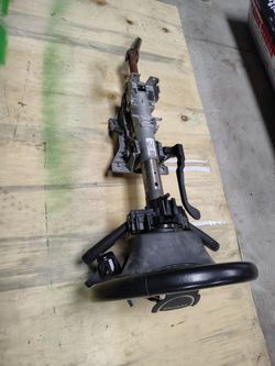 Camaro SS steering wheel and steering column