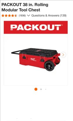 Milwaukee rolling chest