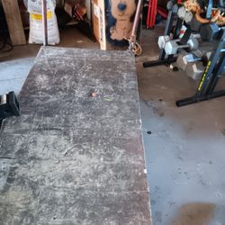 Rolling Heavy Wood Utility Cart