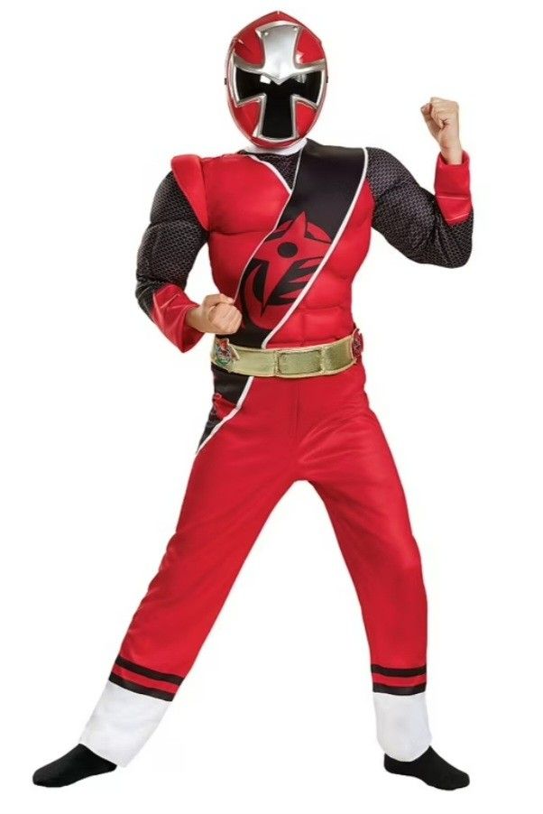 Power Rangers Ninja Steel Child Costume Red