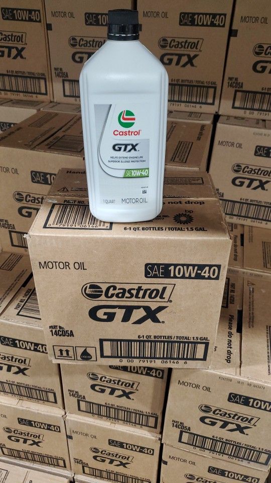Special Price Castrol Motor Oil Case 6QT High Quality Available