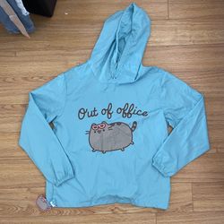 Pusheen Windbreaker Jacket Hoodie