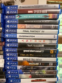 PlayStation 4 PS4 Games $10-35 Each