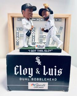 Eloy Jimenez and Luis Robert Dual Bobblehead Chicago White Sox