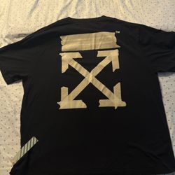 Off White Tape Arrows Shirt XL