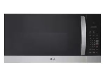 LG 1.7 cu. ft. 30 in. Width Over-the-Range-Microwave-with EasyClean in Stainless Steel