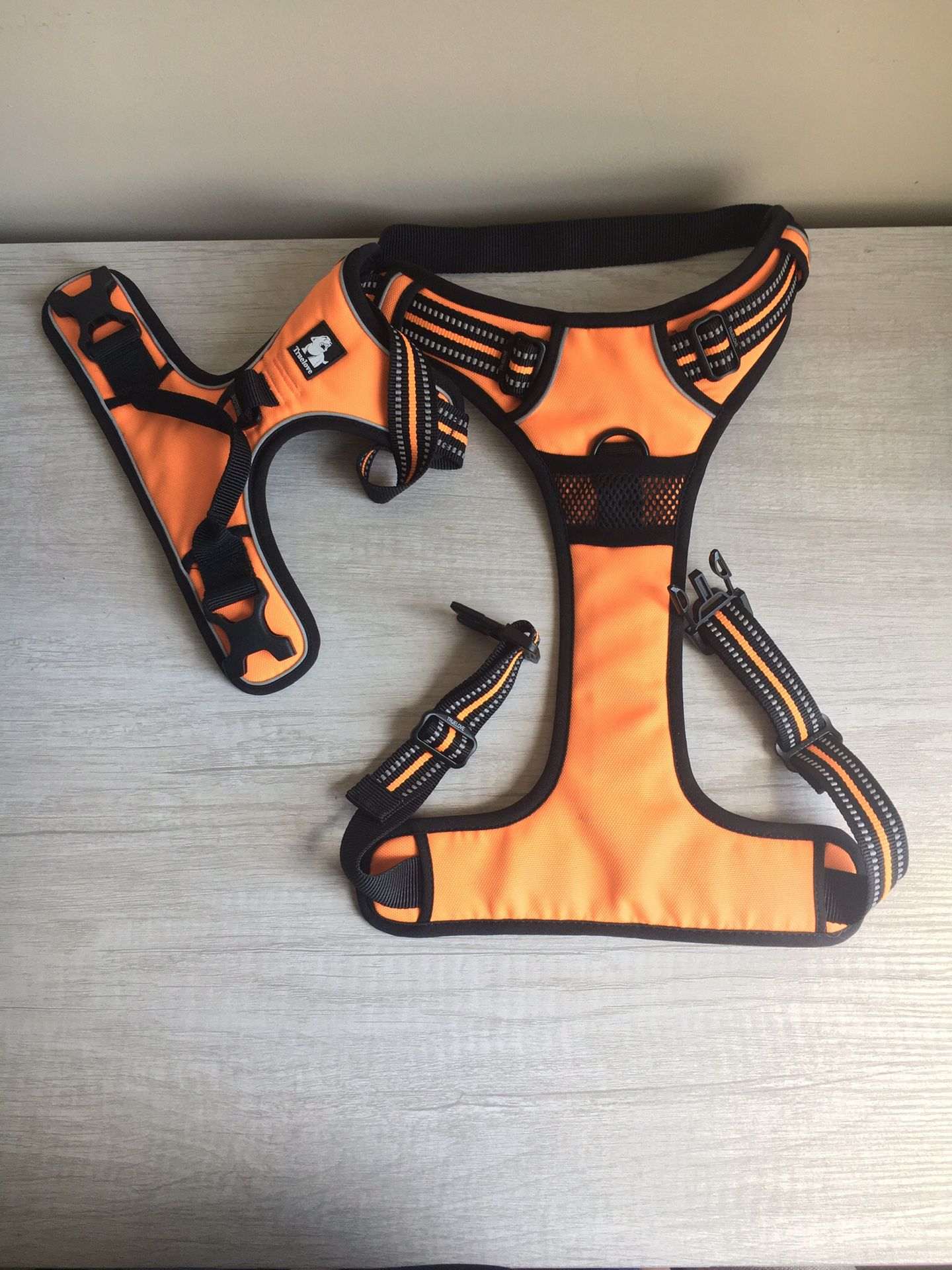 Truelove XL Orange Dog Harness