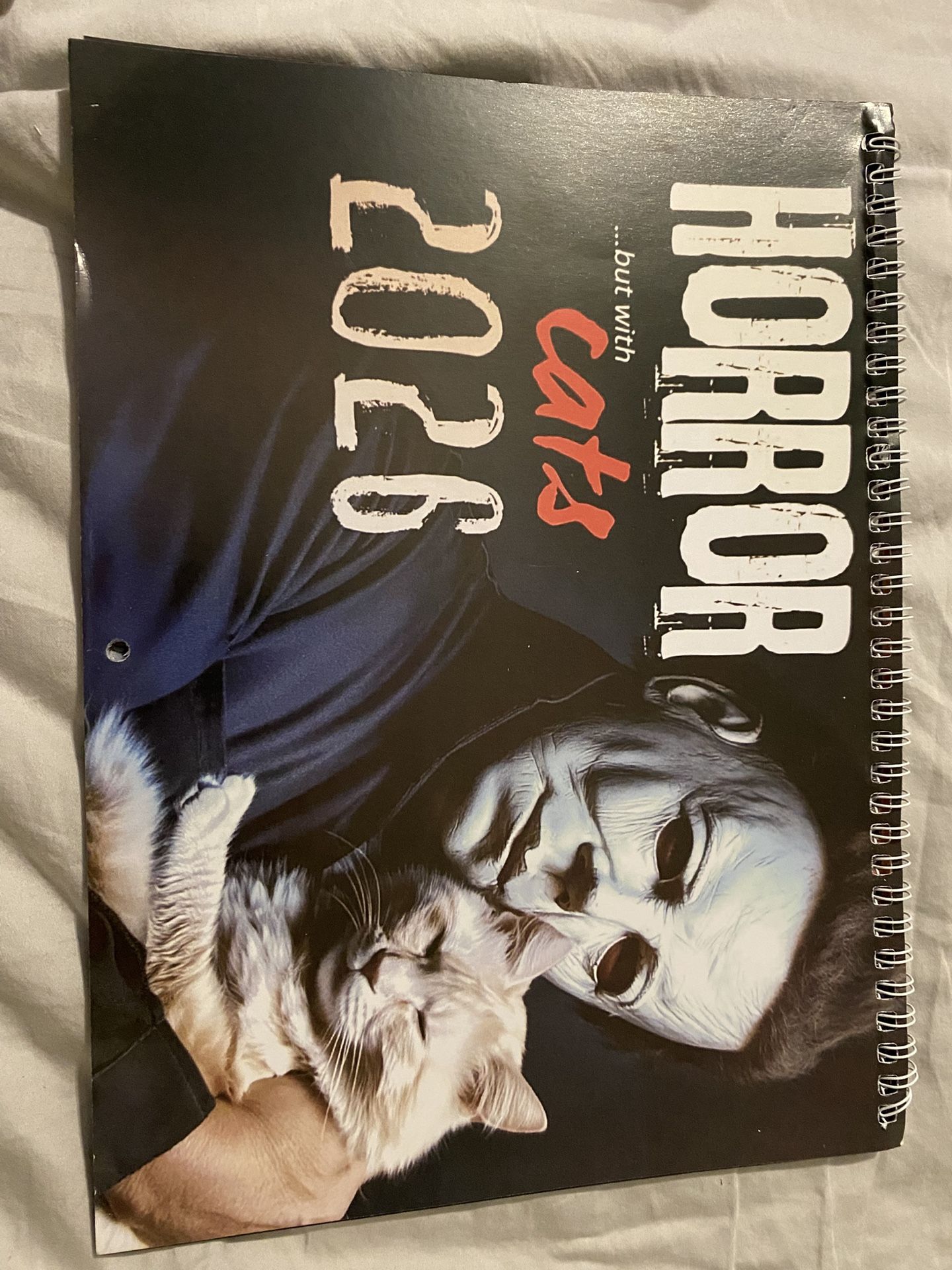 2026 Horror with Cats Calendar