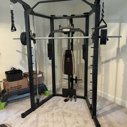 Smith Machine with Bench
