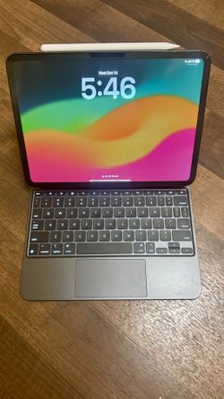 Apple iPad Pro 11-Inch (M4), 512GB Wi-Fi 6E + 5G Cellular Space Black Magic Keyboard Apple Pencil