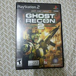 Tom Clancy: Ghost Recon 2 (Ps2)