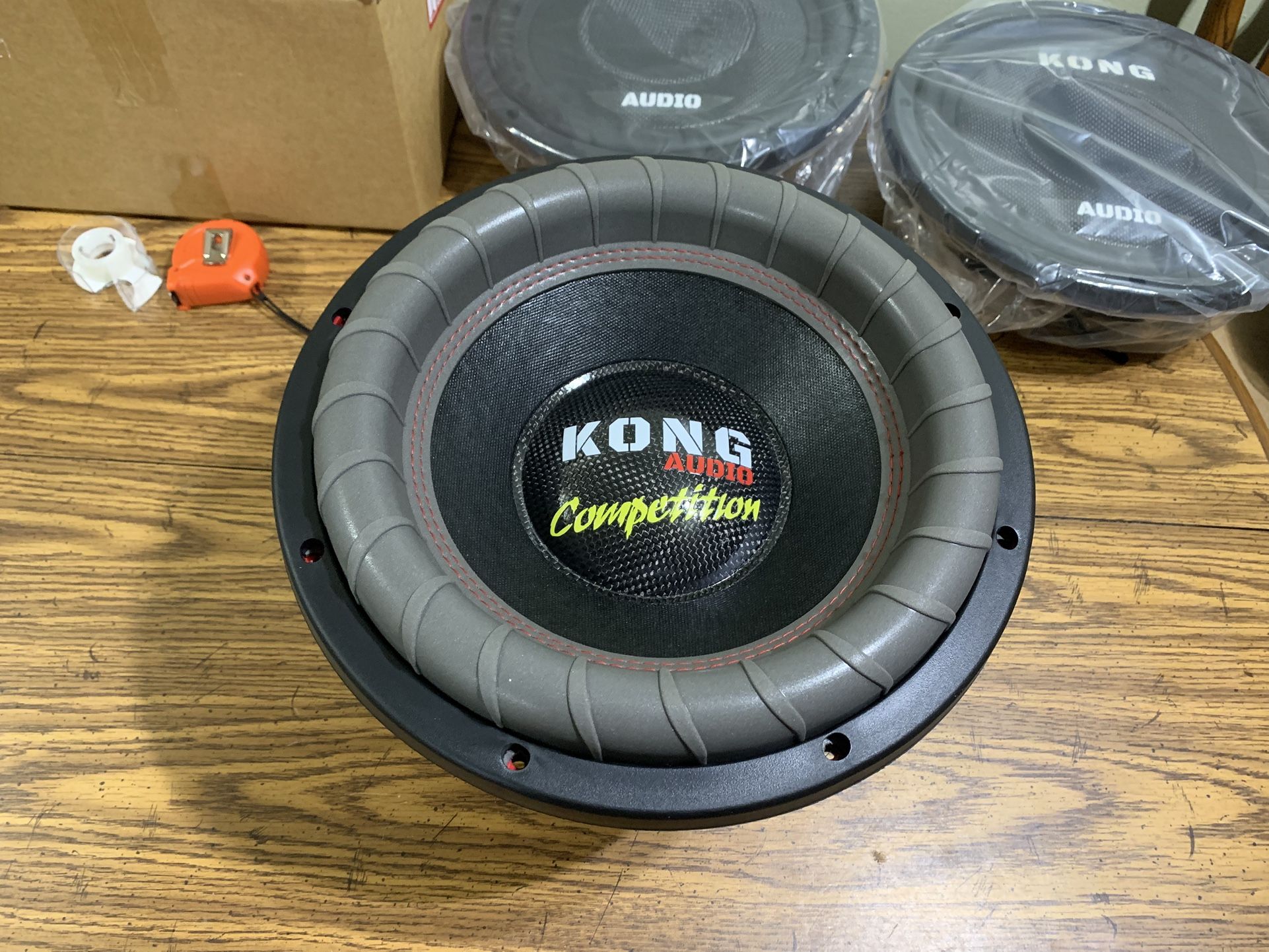 New 12” Kong Audio Spl Car Subwoofer $350 Each