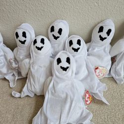 Beanie Babies Collection  SHEETS Retired Halloween Beanie Babies  Halloween Decorations  Gifts Trick Or Treat Gifts 