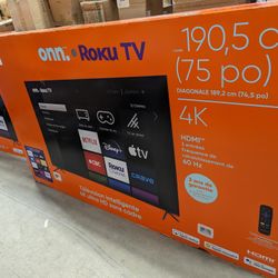 75’ Inch Roku Smart Tv ..$299.00!!! 