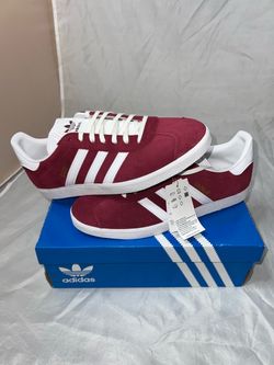 Adidas Gazelle Sneakers Burgundy Suede