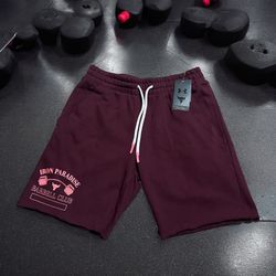 Under Armour Project Rock Iron Paradise Barbell Club Shorts Medium NWT