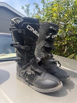 Oneal Rider Boots Black Size 11