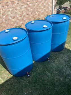 55 Gallons Rain Barrel