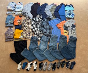 Boys Clothing Lot Size 10 Medium Old Navy, Carter’s, Sonoma - Jeans, Shirts, PJs