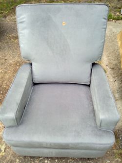 Grey recliner