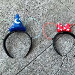 Mickey And Minnie Mouse Ears From Disney Paris 