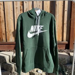 New Mens Nike Pull Over Hoodie Size Large 