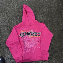 Sp5der P*nk hoodie Size Medium