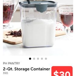 NEW!! PH PANTRY
2-Qt. Storage Container 3321