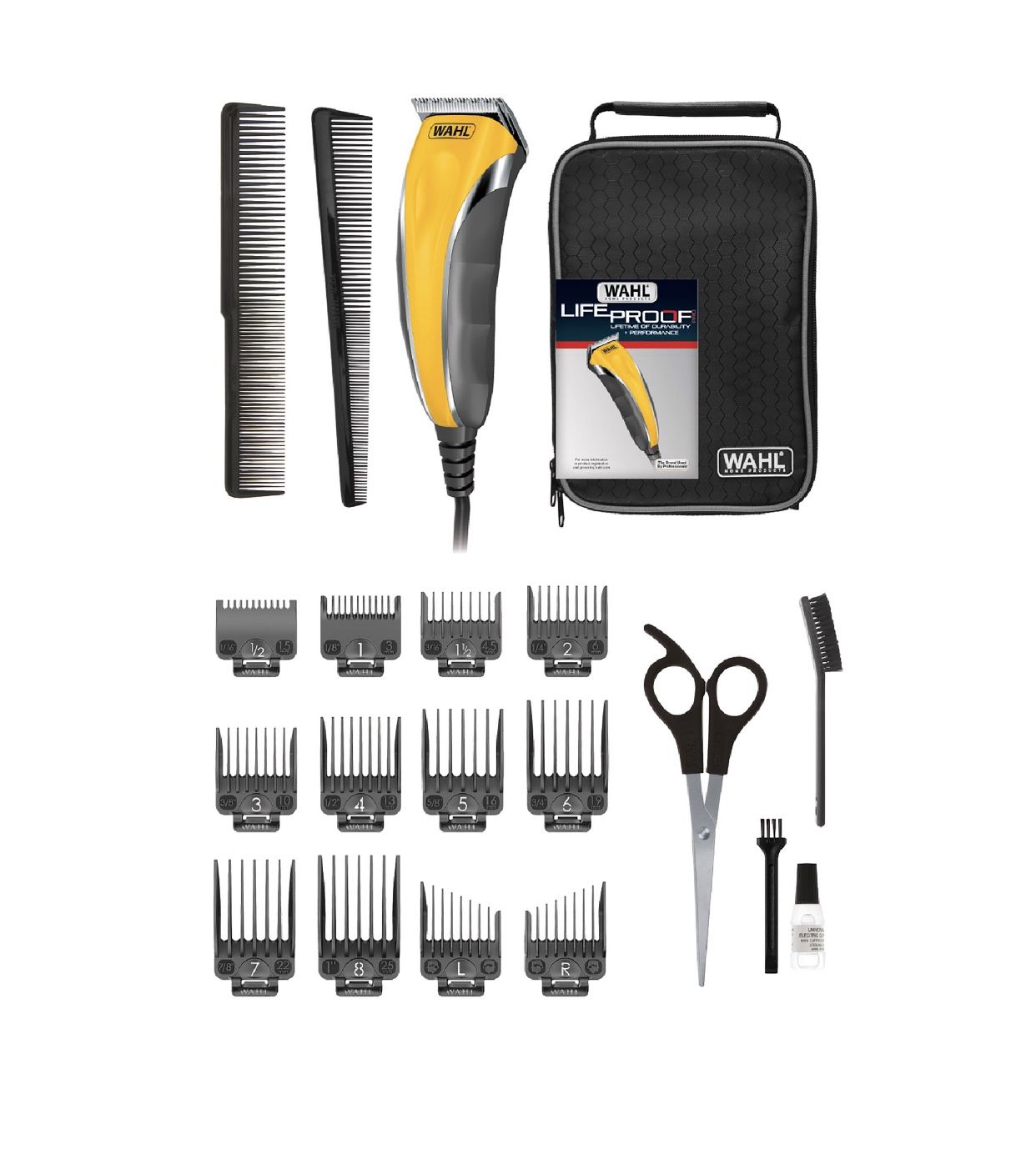 Wahl LifeProof Clipper Yellow/Black #79610-600
