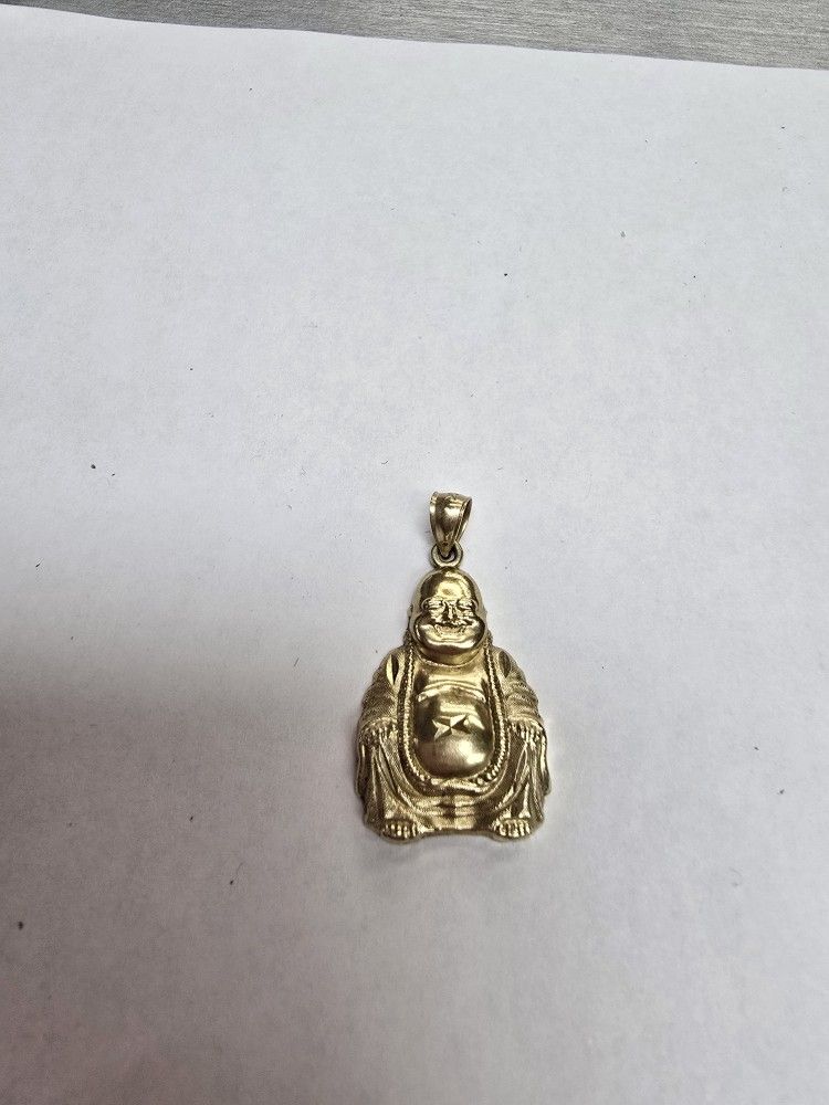 10k Gold Buddha Pendant.