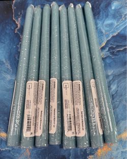 Mainstays Taper Candles 10-Inch Unscented – Set of 8
