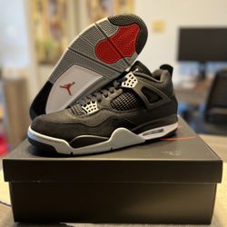 Jordan 4 Black Canvas (2022) Never Worn Size 12