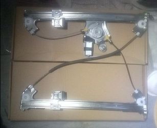 Rear Passenger power widow and motor assembly