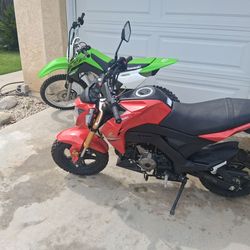 2023 125zpro   2020  klx 140l