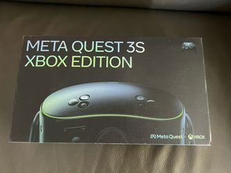 Meta Quest 3S XBOX Limited Edition NEW